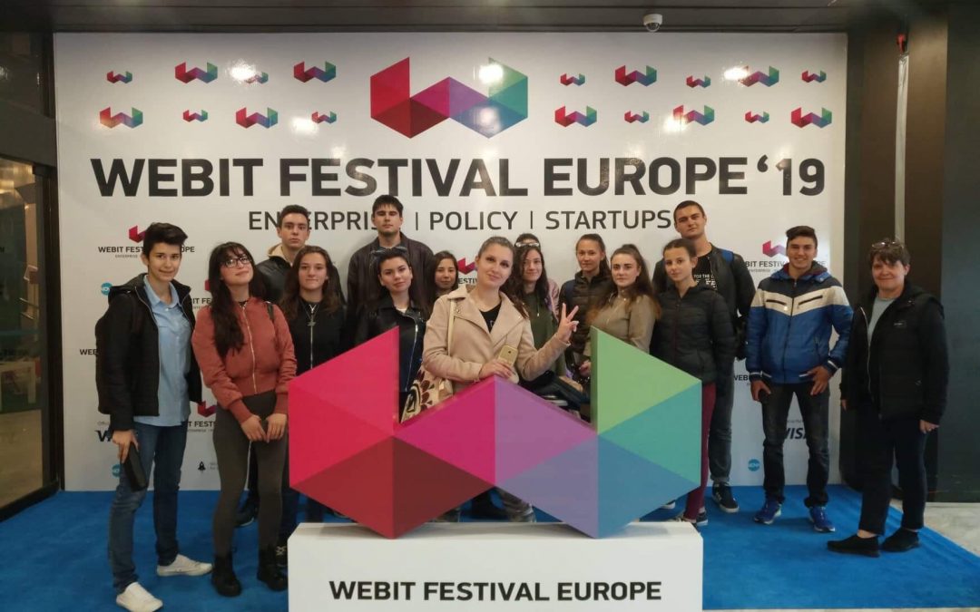 Ученици от СУ „Саво Савов“ бяха на Webit  2019